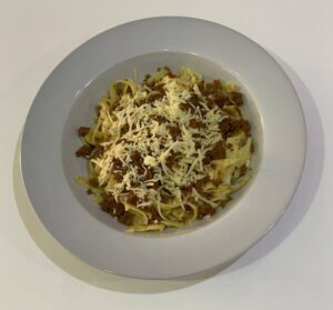 Crêpe Tagliatelle Viande Hachée